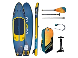 Coasto Flip 10'5 – Sup Insuflável - Remo Híbrido Em Carbono - 317x81x15 Cm - 125 Kg - Equipamento Completo - Leveza E Rigidez