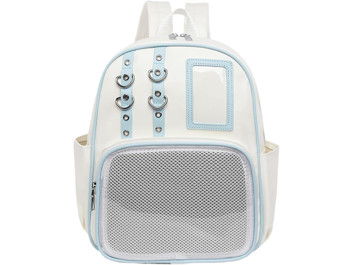 Organizador De Crachás Bolsa De Pu, Mochila Com Vários Compartimentos Trabalho, Academia, Dia A Dia, Esportes