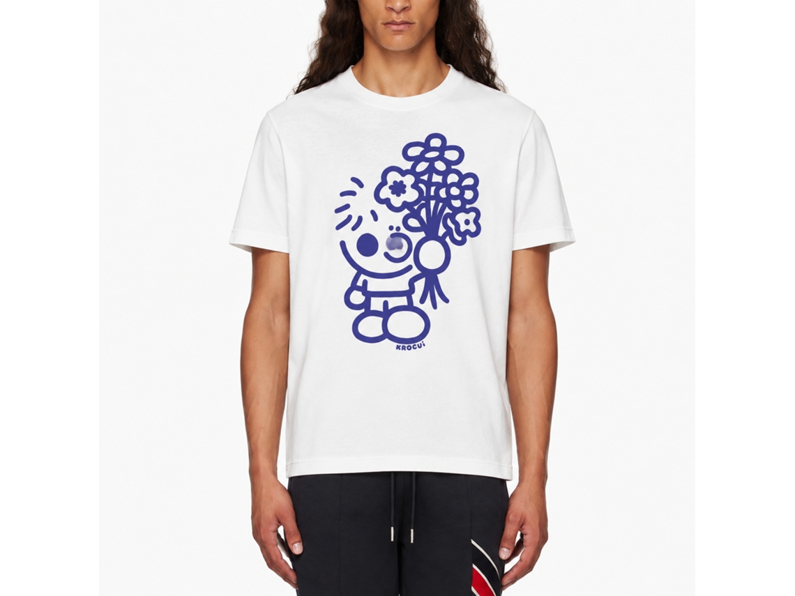 Rockinstone Flowers Boy Krocui T-shirt Unique Designer Style