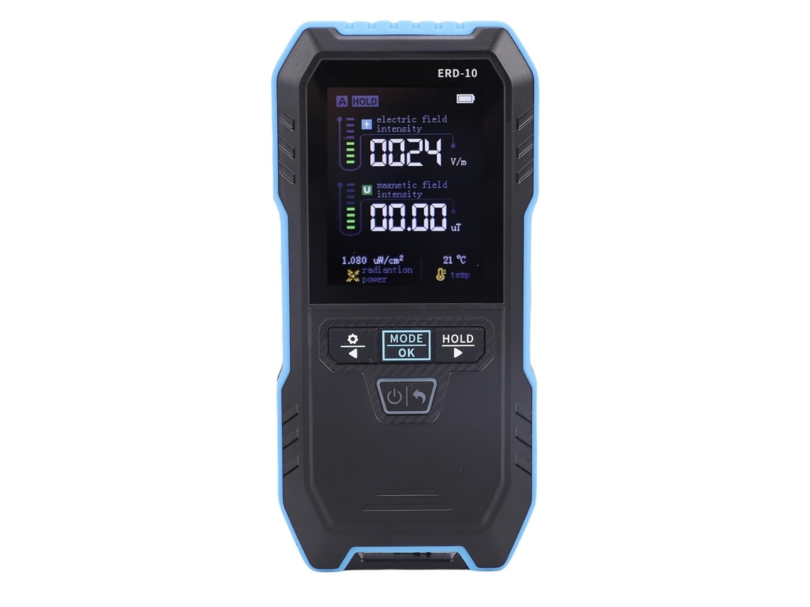 Medidor De Campo Eletromagnético 4 Em 1, Detector De Campo Eletromagnético