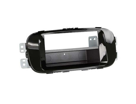Adaptador Frontal 2-Din com Compartimento de Arrumação Kia Soul 2014 Piano Black
