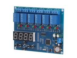 Time Relay Multi-canal Laxiscreed De 5 Canais Com Controlo De Temporização Duradouro