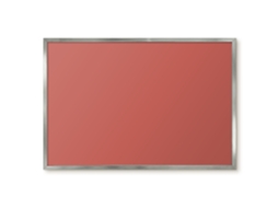 Magnetic Board For Wall Dark Salmon For The Bedroom Espelharte (60x40 Cm)