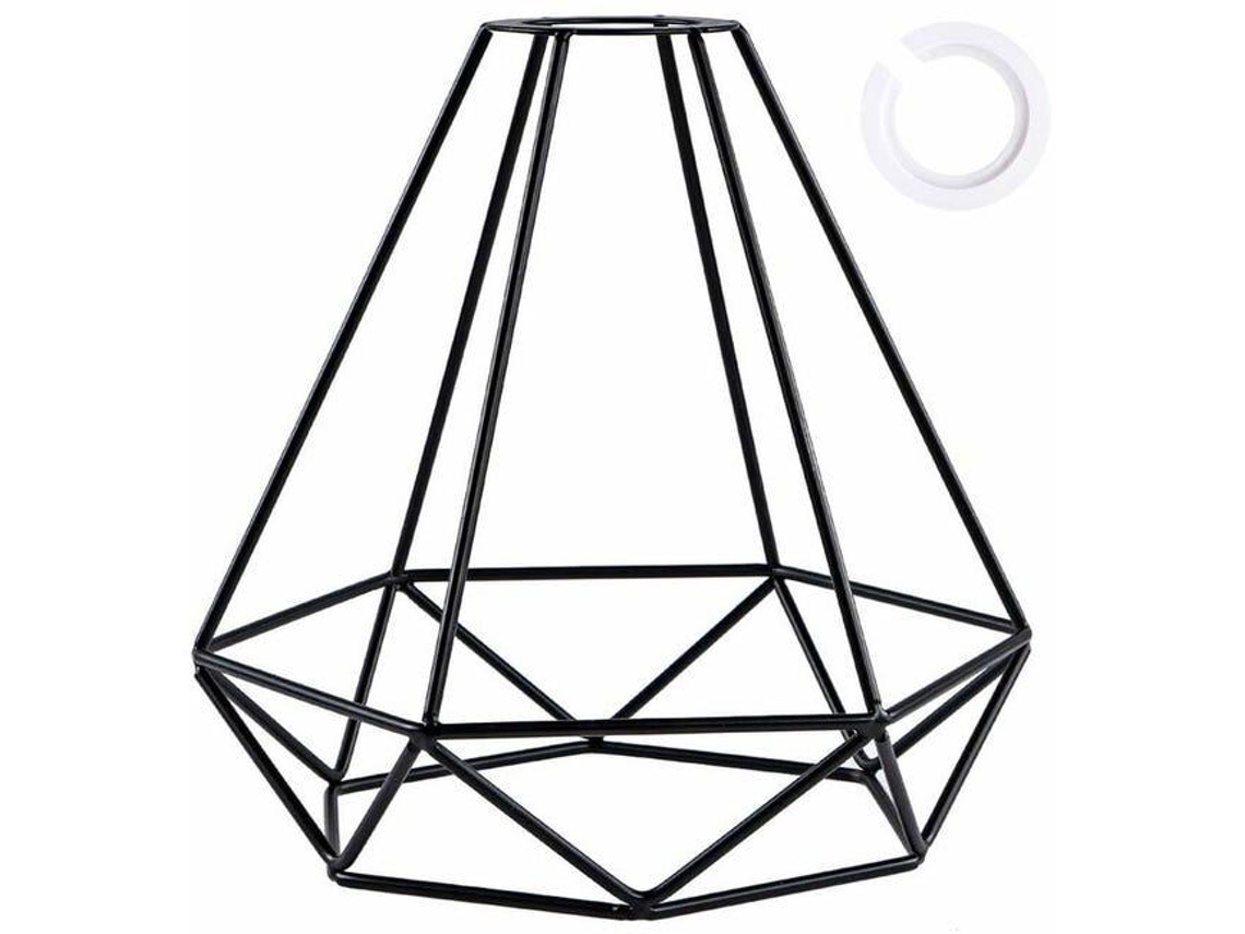 Abajur De Metal Retrô Preto Para Cozinha, Sala De Jantar, Quarto E Corredor Ehstmind (preto)