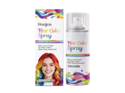 Spray de Cor Temporária LAXISCREED Prata para Cabelo, Efeito Duradouro
