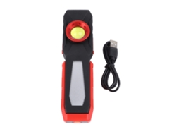 2026 linterna de Trabajo Recargable Led Con Imanes Y Ganchos Plegables Flexibles 2000mah para Reparación de Coches