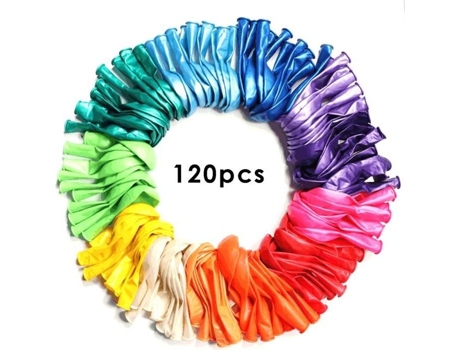 120 Pçs Balões de Cor Arco-Íris 12 Polegada Balões de Látex para Festa de Aniversário Festival Decoração Festa SOONHUA