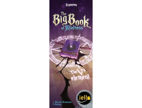 Jogo de Tabuleiro  The Big Book of Madness - The Vth Element (Idade Mínima: 12 -Nível Dificuldade: Intermédio)