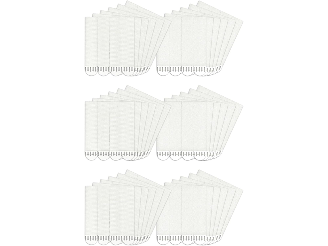 Adesivos resistentes para impressão de quadros, 72 pares (144 adesivos), para impressão de fotos semipregas.