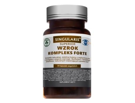 Suplemento Premium Para Os Olhos Com Luteína 15mg, 30 Cápsulas Singularis