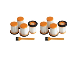 Conjunto De 8 Filtros De Reposição Compatíveis Com Os Aspiradores De Pó Sem Fio Shark W1, Wv200, Wv201, Wv205 E Wv220._ptg