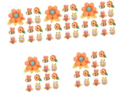 Tehaux 150 Alfinetes Decorativos, Com Design De Flor E Abelha, Para