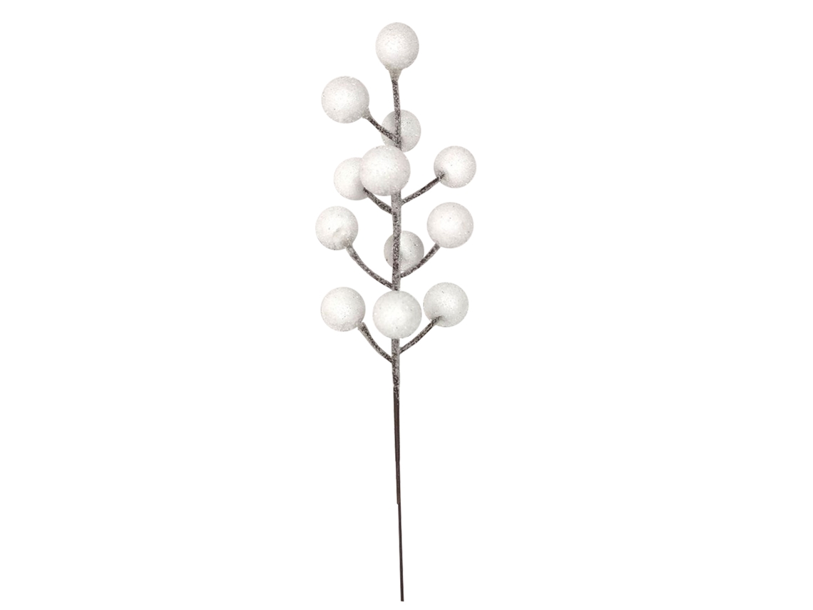 Decorações Natal 12 Cabeças Douradas Areia