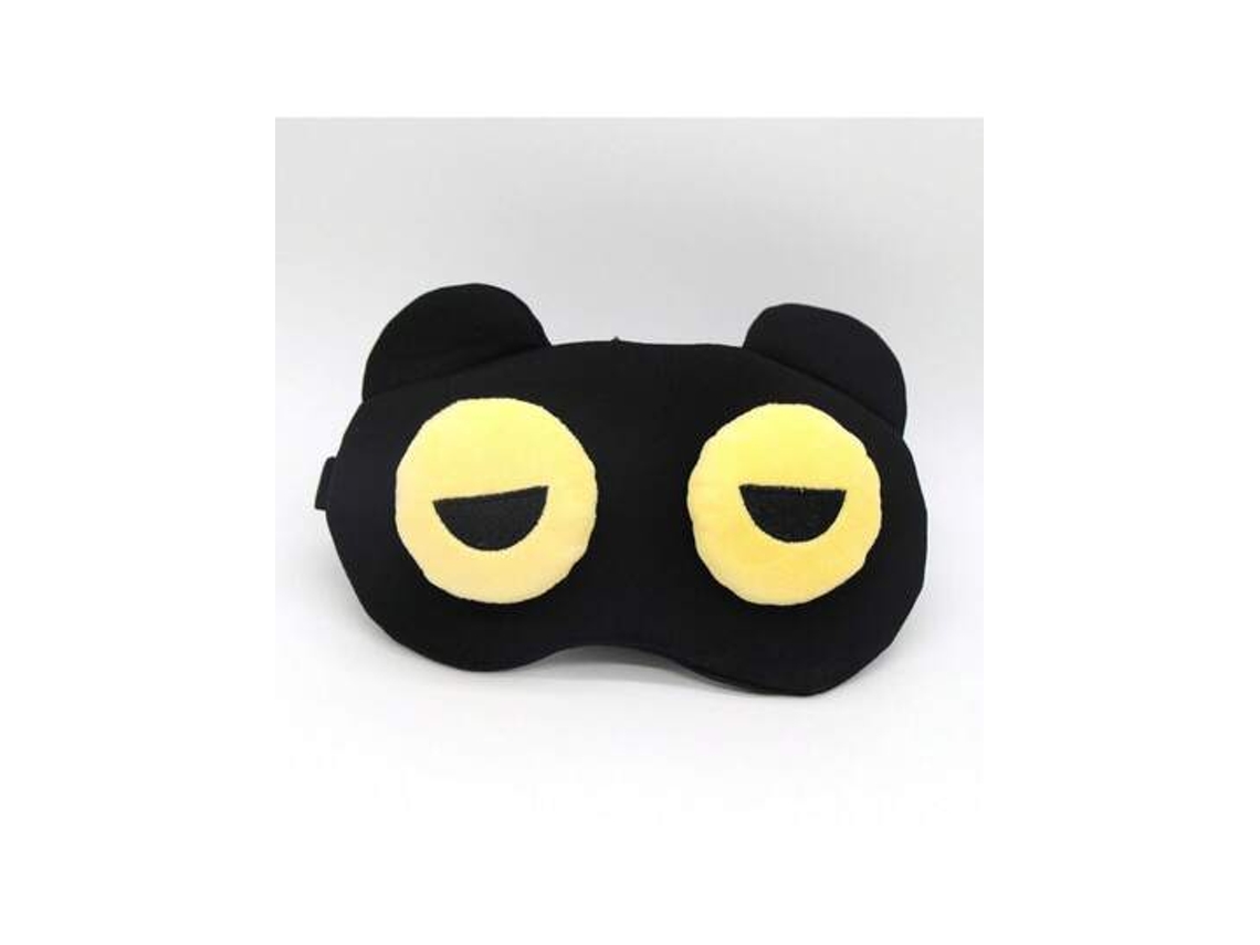 Esta Máscara de Dormir Divertida e Inovadora, Design de Olhos Grandes, É Perfeita para Bloquear a Luz Durante os Cochilos AQUAFORGE