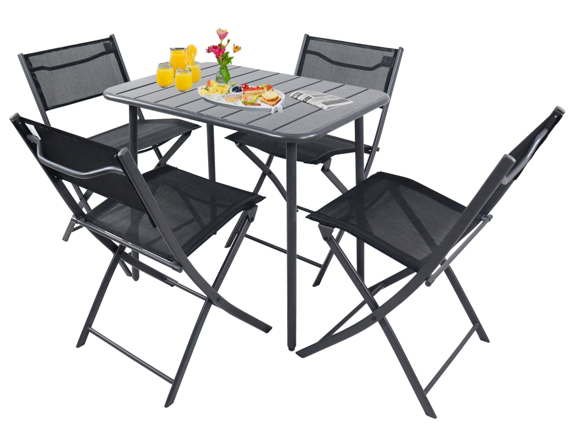 Pcs Bistroset Balcony Set Jardim Sumila Vcm