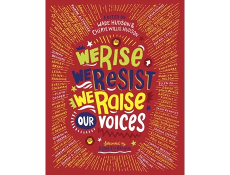 Livro we rise, we resist, we raise our voices de wade hudson,cheryl willis hudson (inglês)