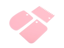Peças Espátulas De Bolo Rosa Para Cozinha