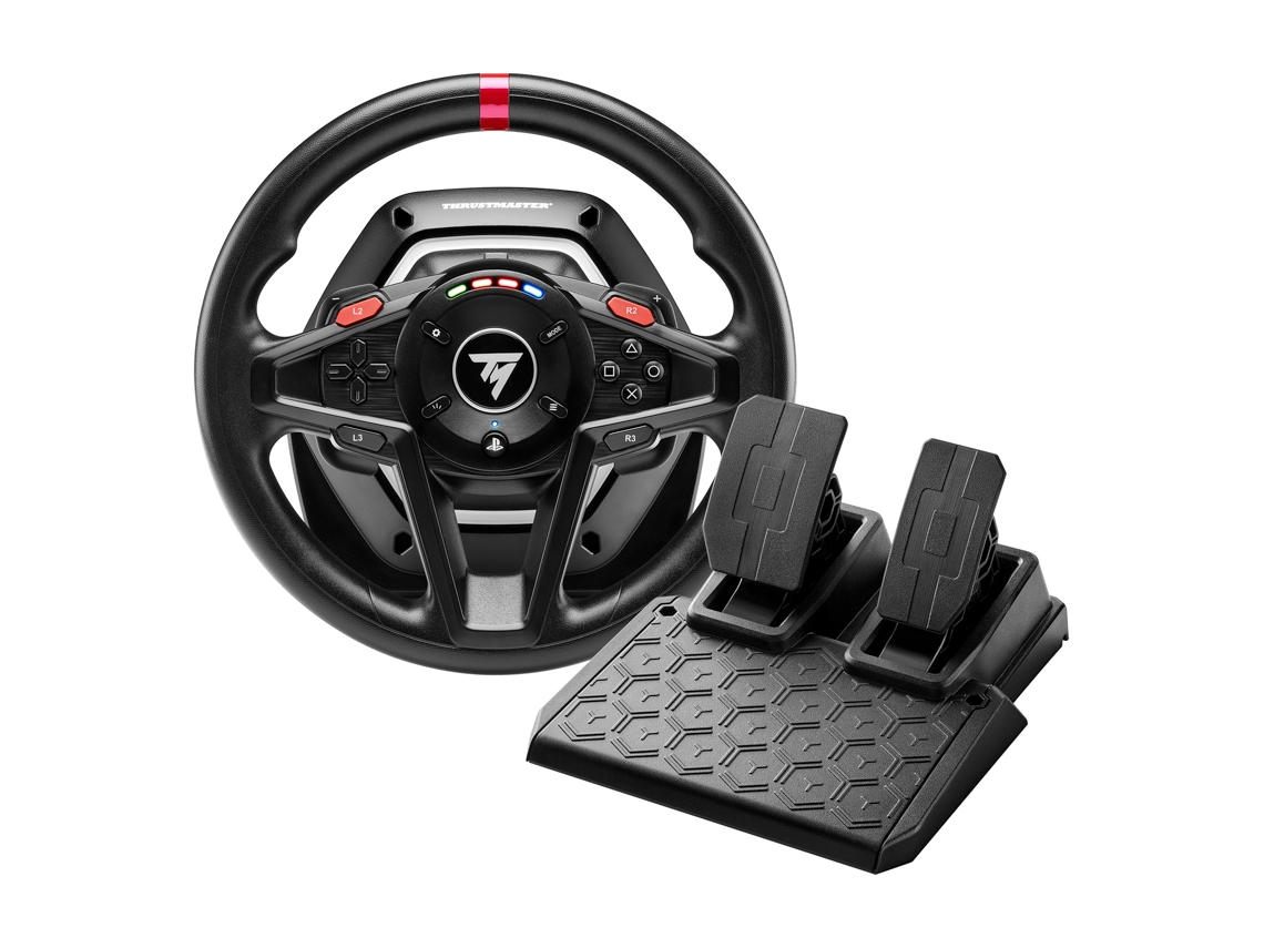 Volante + Pedais THRUSTMASTER T128 (PS5/PS4/PC - Preto)