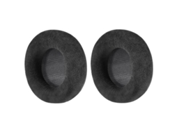 Almofada para Auscultadores AKG K612 de Orelhas de Espuma Macia e Flanela Pretas XIAOMOYU