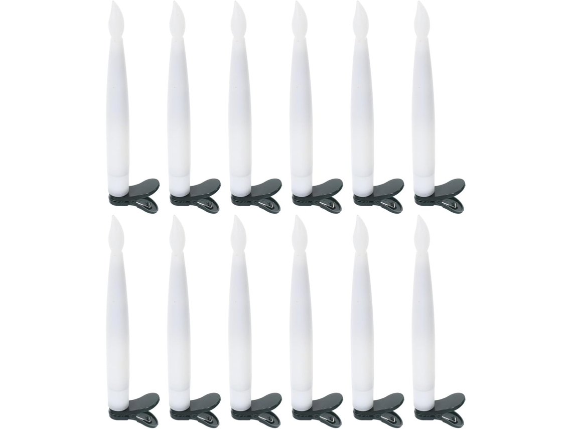 Velas Led de Cor Quente para Decoração de Interiores. SFUSHOS