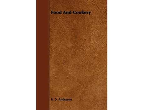 Livro Food and Cookery de H S Anderson (Inglês)