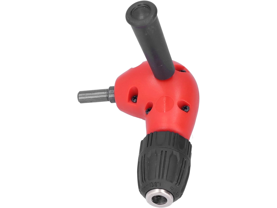 Adaptador De Furadeira Ângulo Reto Premium, Mandril Ajustável,