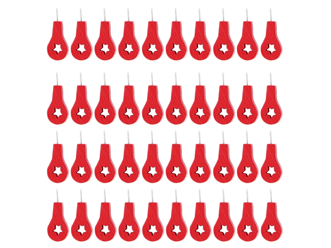 Chinchetas Em Forma De Mapa Vermelho, 40 Unidades, Acessórios De Fixação, Material Escolar, Suprimentos De Escritório, Chinchetas, Pregos Para Fotos
