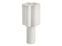 Lâmpada de Mesa com Design Áspero de Flor. 43cm. DAM