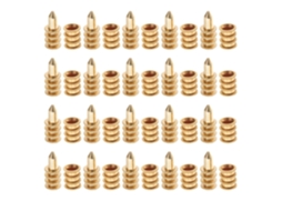 Conjunto De 20 Hastes De Posicionamento Em Liga De Zinco Para Ancoragens De Extensão.