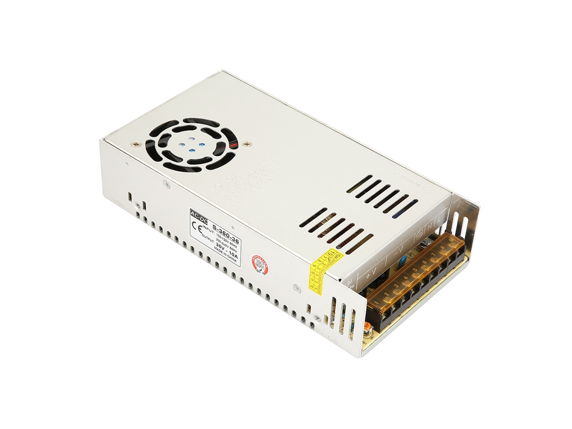 Fuente de Alimentación Switching 36v/10a 360w Convertidor de Voltaje Driver Adaptador para Led Strip