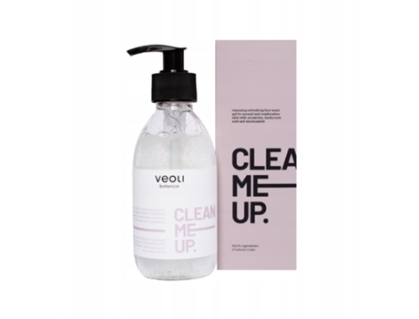 Refreshing Facial Cleansing Gel For Normal Combination Skin, 200 Ml Veoli Botanica