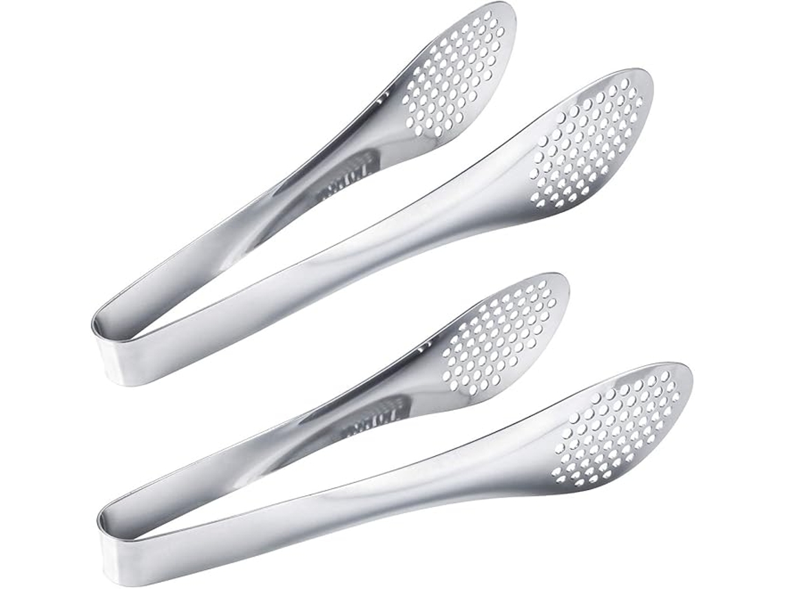 Lurelia Pinça Servir Kit 2 Peças Aço Inox 9 Polegadas Buffet
