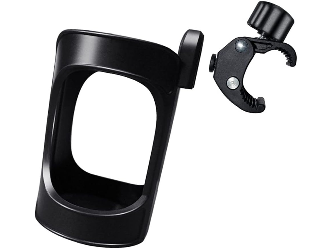 Porta copos Universal para Bicicleta AQUAFORGE, 360 G, Rotação 360°, para Bicicletas, Carrinhos de Bebê, Andadores, Scooters e Cadeiras de Rodas