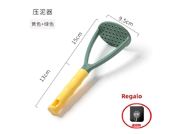 Prensa de Batata/triturador de Batata doce em Pp, Utensílio de Cozinha Ecológico e Durável. MDUG (verde)