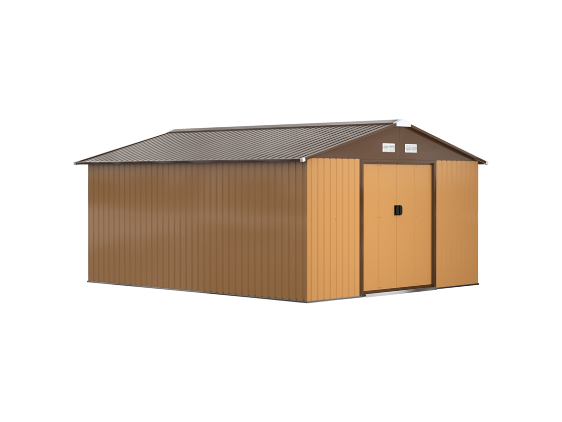 Cobertura Pérgola 3,6x2,7m Impermeável UV Bege S/MARCA