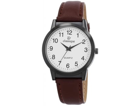 Relógio Classique® Homem Com Pulseira De Pele Ecológica