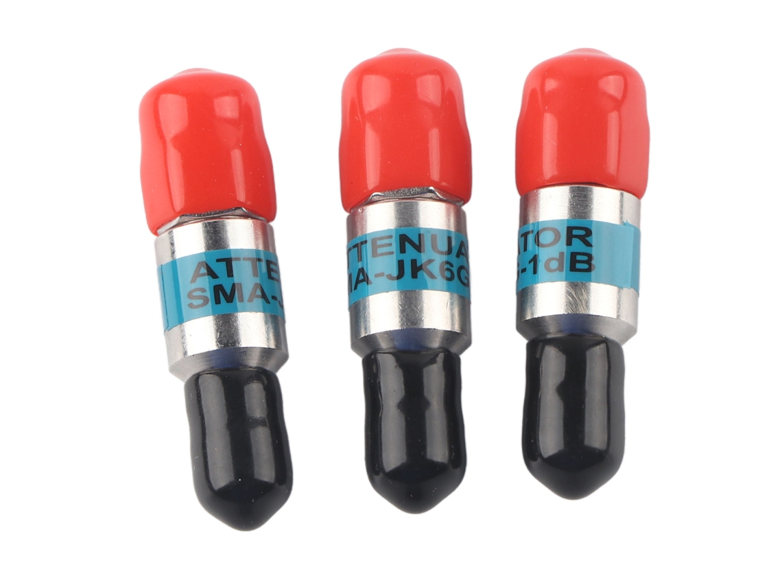 Atenuador de RF Laxiscreed SMA Macho para Fêmea 2W 6GHz de Alto Desempenho