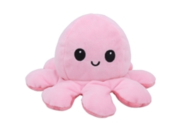 Mali boneca Reversível de Pelúcia Animal Cute Double sided Flip Brinquedo Infantil Presente Rosa Escuro Rosa Claro