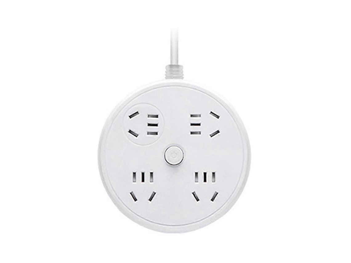 Extensão Elétrica Com Protetor Contra Surtos, Cabo Retrátil E Porta Usb Inteligente, Ideal Para Viagens. Olysi Shop