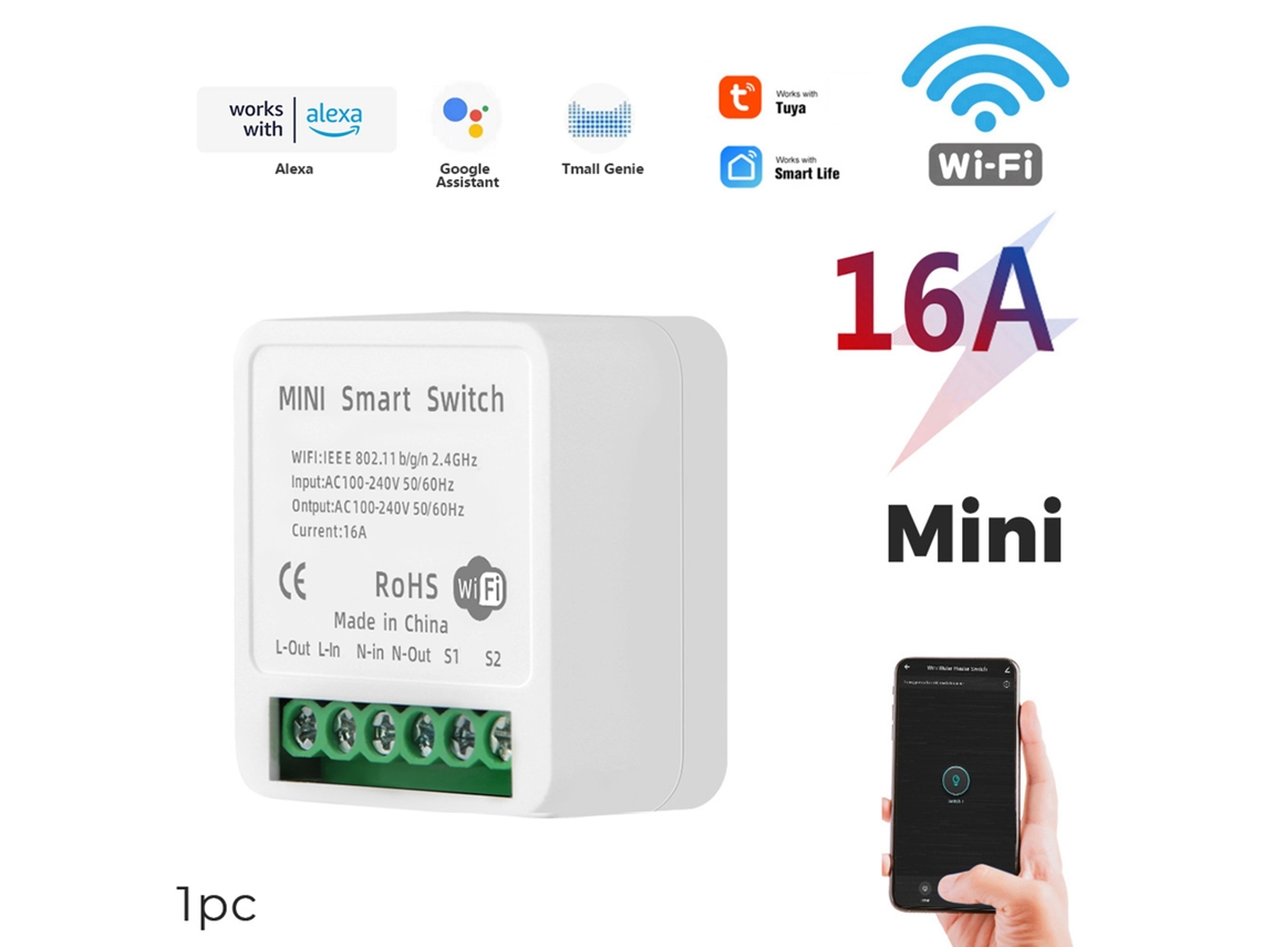 Módulo Smart Switch LAXISCREED (controle Dual Timer Wi fi)
