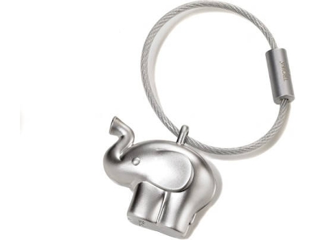 Porta-Chaves TROIKA KR14-01/MA Prateado