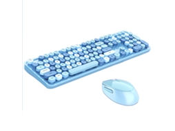 Conjunto Teclado e Mouse Sem Fio LAXISCREED