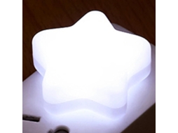 Luz Noturna Led Sem Fio Em Formato De Estrela