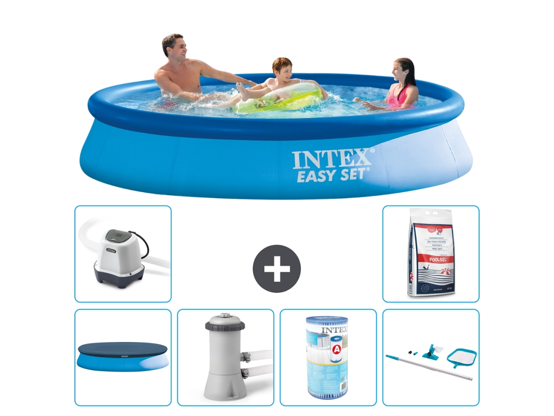 Intex Piscina Easy Set Redonda - 366x76 Cm - 7-peças S30610
