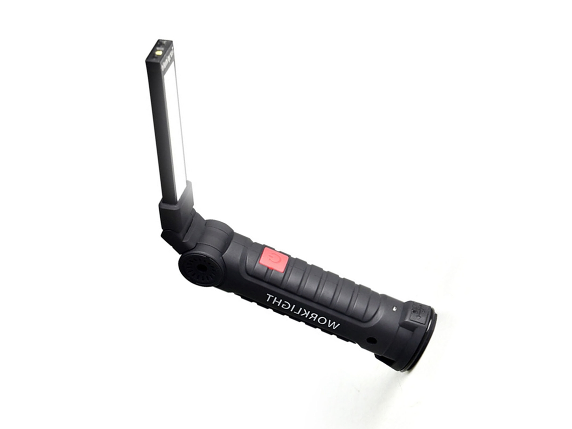 Laxiscreed Lanterna Recarregável Usb Com Mola Magnética Para Fixação, Luz Forte E Versátil