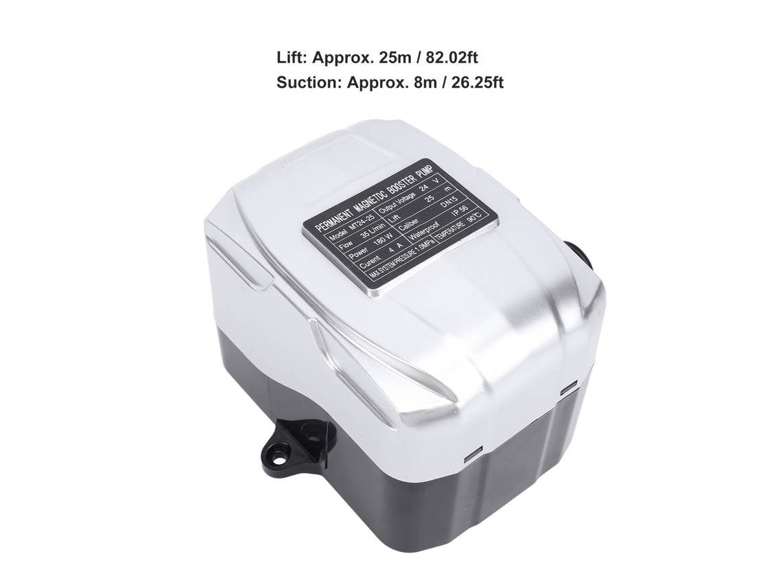 Laxiscreed Bomba De Caixa Dc 24v Para Bombeamento De Alta Vazão De 35 L/min, 180w