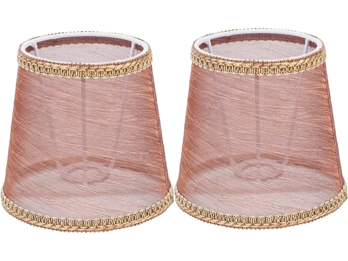 Conjunto De 2 Peças De Capas Transparentes Para Luminárias De Design Minimalista.