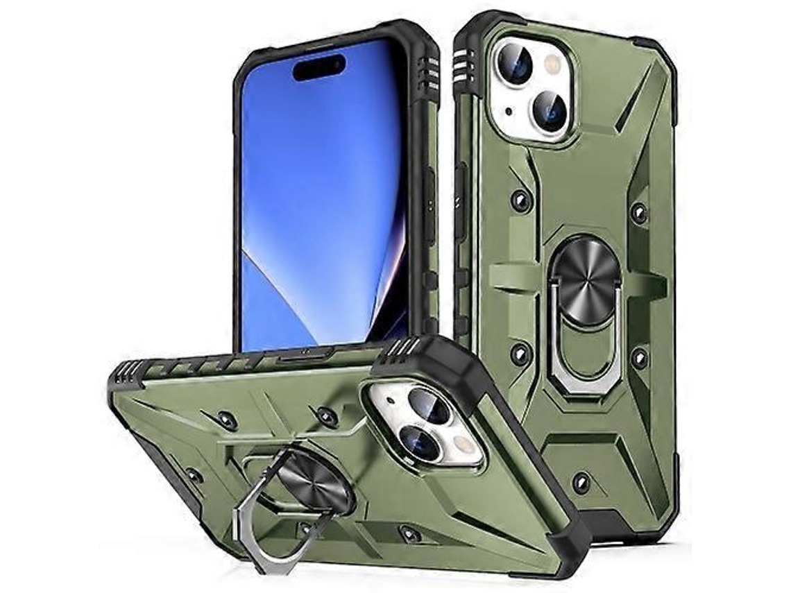 Capa Para Iphone 15 Com Suporte De Anel