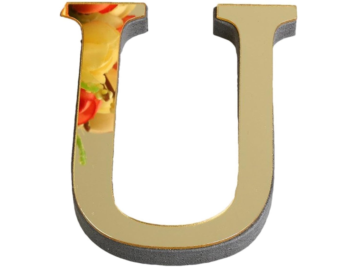 Letras 3D em acrílico para decoração de parede