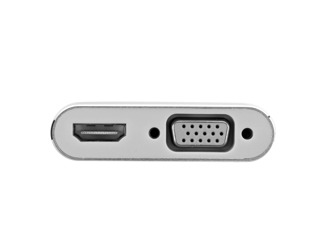 Lurelia Adaptador Displayport Para Hdmi Usb-c Displayport Hdmi Vga Dvi Para Vga Hdmi Dvi Displayport/3.1 Ethernet Conversor Dock Resolução 4k